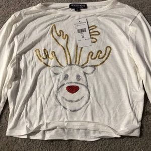 Reindeer Crop top